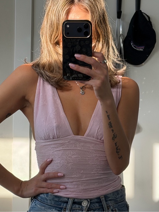 Garage Tops - Garage baby pink top